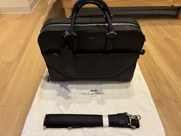 PELLE MORBIDA 비즈니스 백 블랙