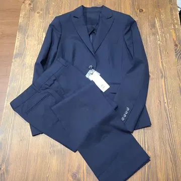 뉴요커 네이비 팬츠 수트 7호 폴리에스테르 100%