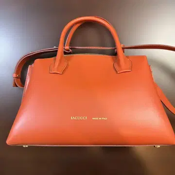 IACUCCI 오렌지 핸드백 베라르