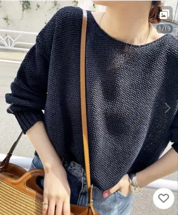 스픽 앤 스팬 페이퍼 얀 2WAY 풀오버
