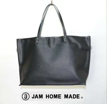 JAM HOME MADE 블랙 토트백