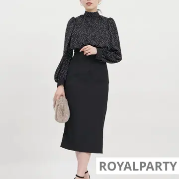 ROYALPARTY 이소재 도킹 타이트 원피스