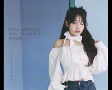 즉시 구매 가능 armillary 2way 셔링 보타이 블라우스