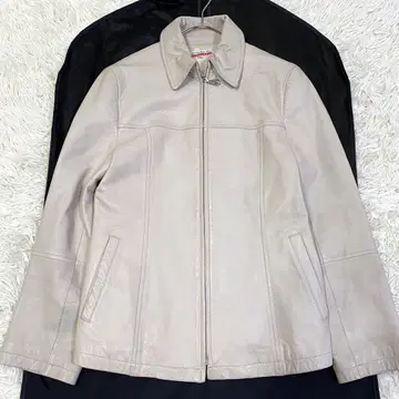 [ 극레어 ] 까스텔바작 +2 NATURE 가죽 자켓 뒷면 로고1