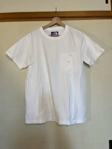 THE NORTH FACE PURPLE LABEL 화이트 T셔츠