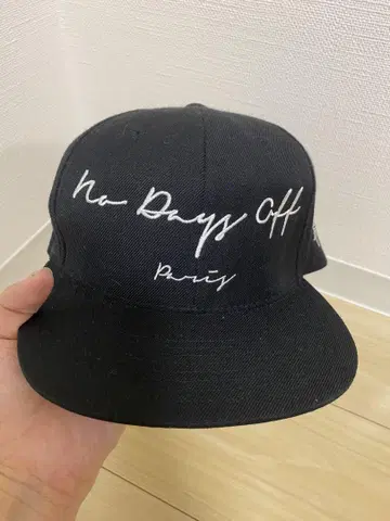 No Days Off Paris 캡 블랙 nodaysoffparis
