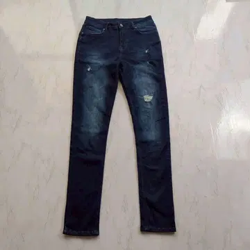 ASOS 데미지 데님 스키니 스트레치 W31