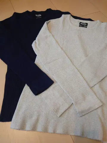 BEAMS 니트 2장 세트