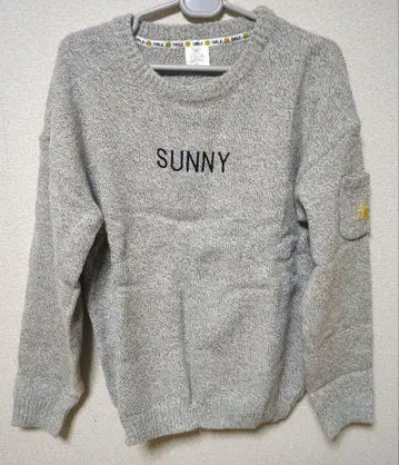 [ 새상품 ] 그레이 SUNNY 자수 니트 스웨터 XL 1개