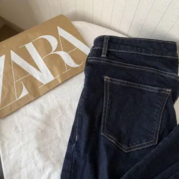 새상품급 ZARA 슬림핏 데님 팬츠 42