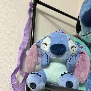 스티치 봉제 인형 백팩