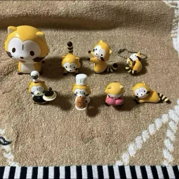 쁘띠 라스칼 가샤폰 피규어 키링 8종