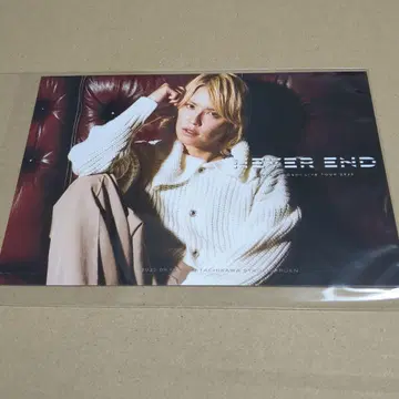 테고시 유야 NEVER END 엽서 홀 타치카와 도쿄