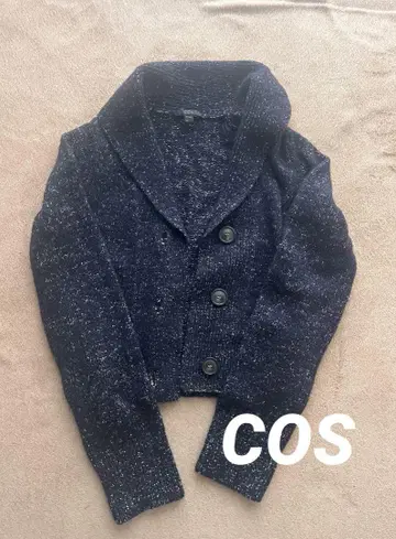 [ 코스 ] 여성용 긴팔 가디건 네이비 카우친