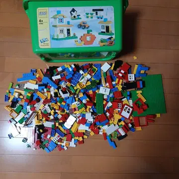 LEGO 블록 세트 4세 이상 다색 수납 박스 포함