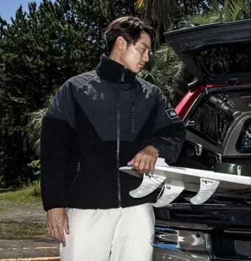 Quiksilver BOA FLEECE BLOUSON LBLACK