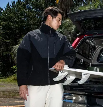 Quiksilver BOA FLEECE BLOUSON LBLACK