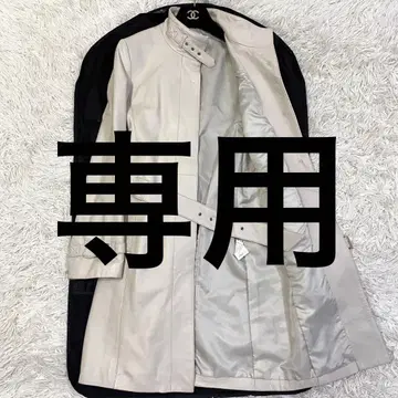 [ 극레어 ] MIA CARNA 양가죽 가죽 코트 벨트 아이보리 7