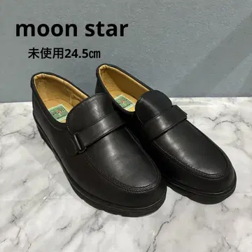 [미사용 택 포함] moon star 가죽 로퍼 스트랩 포함