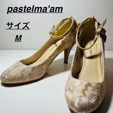 새상품급 pastel ma'am 펌프스 여성용 파티 신발 박스 포함