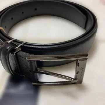 새상품 아쿠아 스큐텀 블랙 소가죽 벨트 AUG0411 정가 11000