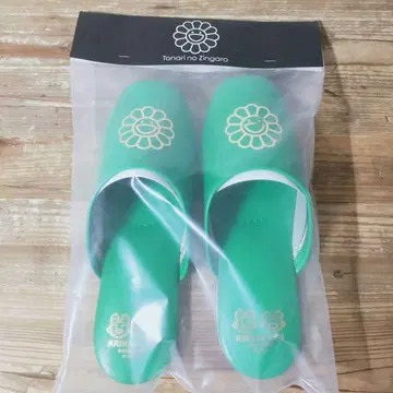 꽃 비닐 슬리퍼 M 사이즈 무라카미 다카시 Flower Slippers