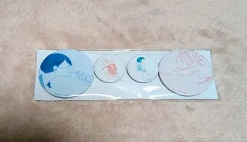나카무라 아스미코전 캔뱃지 4개 세트 미개봉