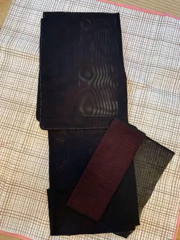 겉옷 이중 비단