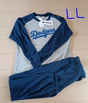 새상품 MLB 다저스 상하의 세트 LL 긴팔 룸웨어 맨투맨