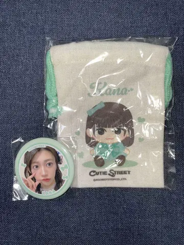 CUTIE STREET 이타쿠라 카나 복조리 & 캔뱃지