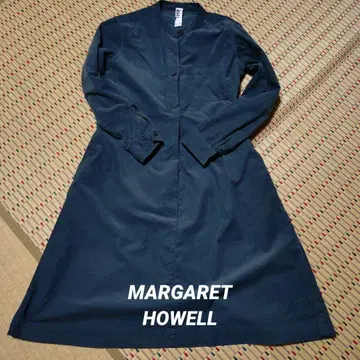 MARGARET HOWELL 네이비 코듀로이 원피스 긴팔 1