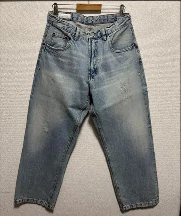 ZARA baggy fit 데님 팬츠 라이트 블루