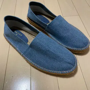 SALVI for BEAMS 데님 슬립온