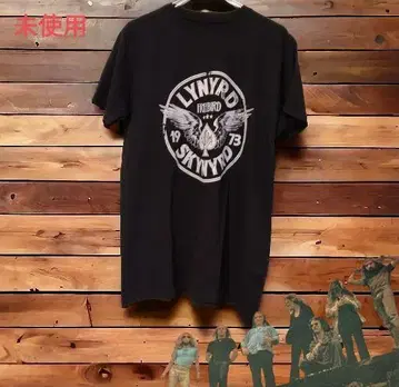미사용 LYNYRD SKYNYRD 레이나드 스키나드 공식 티셔츠
