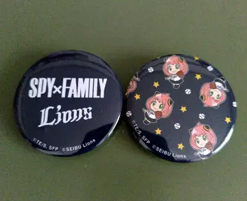 SPY x FAMILY 세이부 라이온즈 시크릿 캔뱃지
