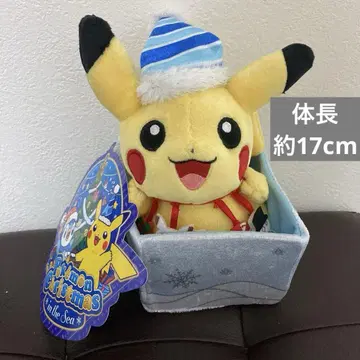 봉제 인형 피카츄 pokemon Christmas in the sea