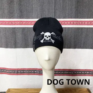 DOG TOWN BLACK DORAGON 블랙 비니 니트 모자 인기