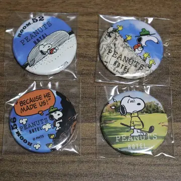 피넛 호텔 한정판 캔뱃지 세트