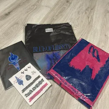 쿄모토 타이카 BLUE OF LIBERTY 굿즈 세트