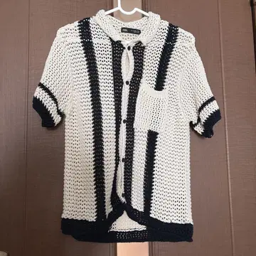 ZARA 니트 반팔 가디건 가을 옷