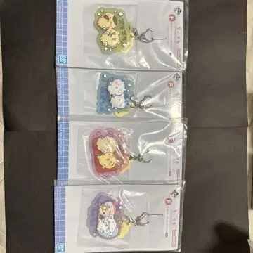 치이카와 아크릴 키링 4개 세트