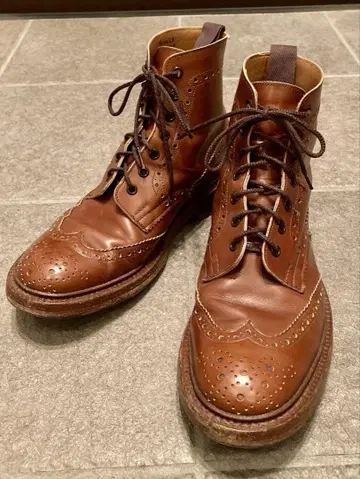Tricker's 트리커스 마론 컨트리 부츠 UK8 1/2
