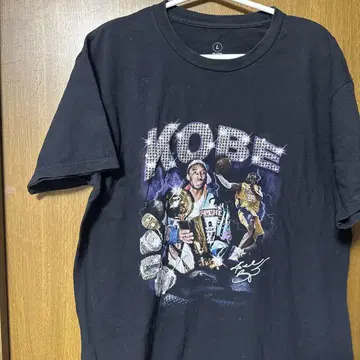 KOBE 그래픽 T셔츠 L 사이즈 블랙