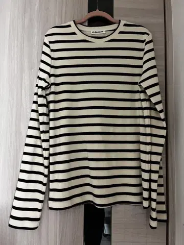 JIL SANDER 스트라이프 긴팔 상의 L