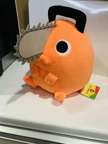 체인소 맨 포치타 알 모양 봉제 인형