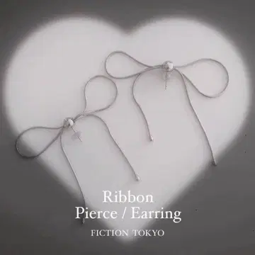 FICTION TOKYO 리본 귀걸이