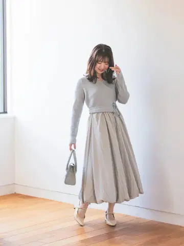 카슈쿨 벌룬 도킹 원피스