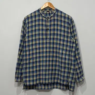 새상품급 45R 인디고 인도넬 908 이지 풀오버 셔츠