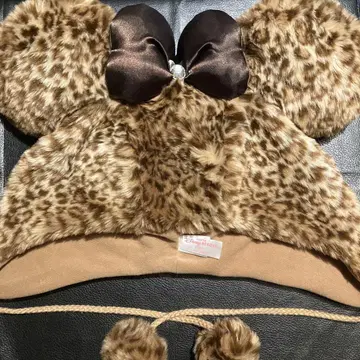 Disney 레오파드 무늬 팬 캡 58cm