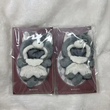 이츠누이 옷 늑대 인형옷 그레이